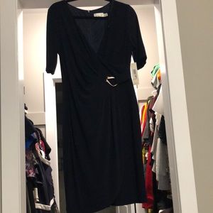 Eliza J faux wrap dress